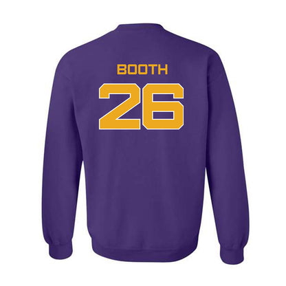Albany - NCAA Men's Lacrosse : Bennett Booth - Classic Shersey Crewneck Sweatshirt-1