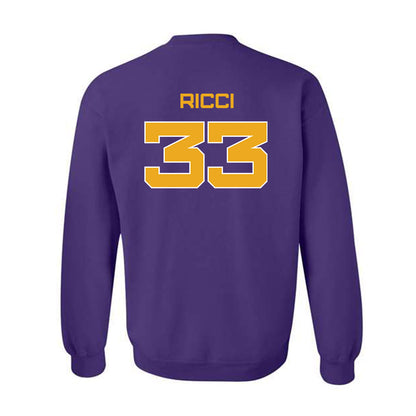 Albany - NCAA Football : Leo Ricci - Classic Shersey Crewneck Sweatshirt-1