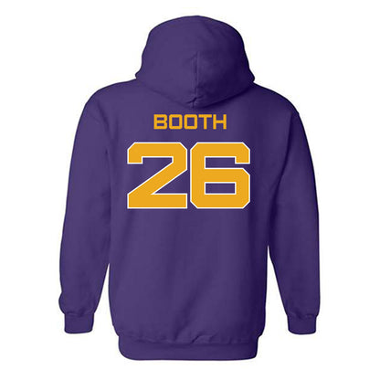 Albany - NCAA Men's Lacrosse : Bennett Booth - Classic Shersey Hooded Sweatshirt-1