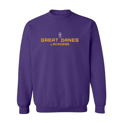 Albany - NCAA Men's Lacrosse : Bennett Booth - Classic Shersey Crewneck Sweatshirt-0