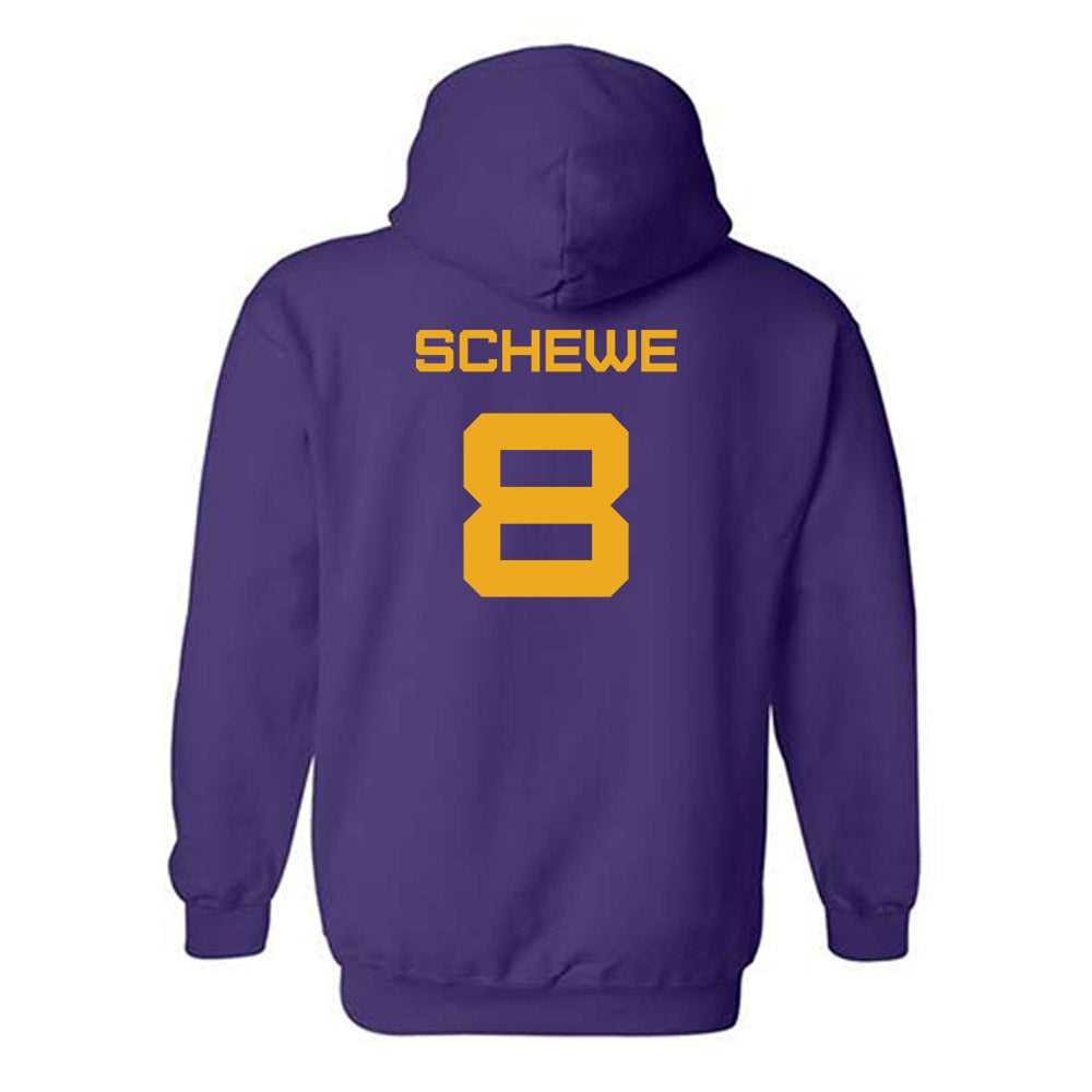 Albany - NCAA Women's Volleyball : Ava Schewe - Classic Shersey Hooded Sweatshirt-1