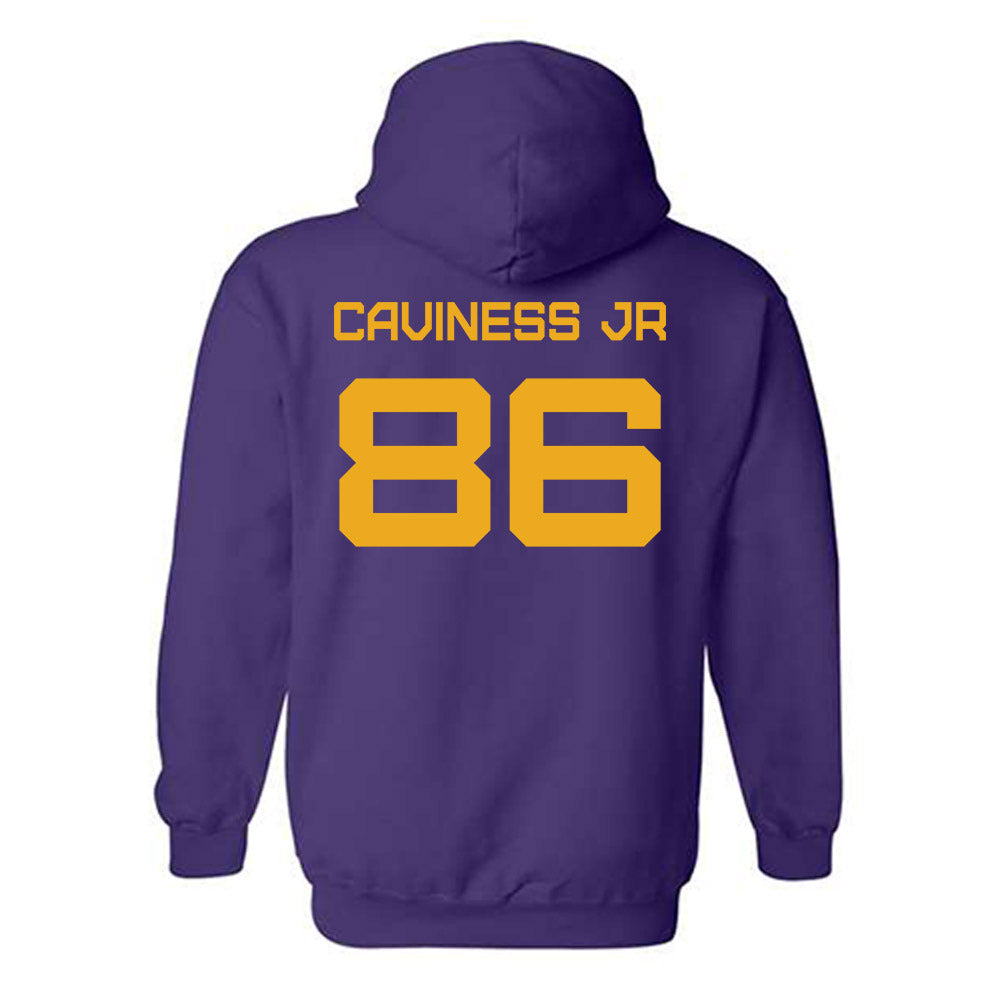 Albany - NCAA Football : Ashanti Caviness Jr - Classic Shersey Hooded Sweatshirt-1