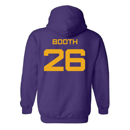 Albany - NCAA Men's Lacrosse : Bennett Booth - Classic Shersey Hooded Sweatshirt-1