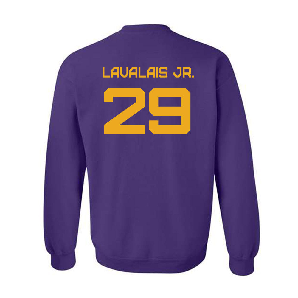 Albany - NCAA Football : Romero Lavalais Jr. - Classic Shersey Crewneck Sweatshirt-1