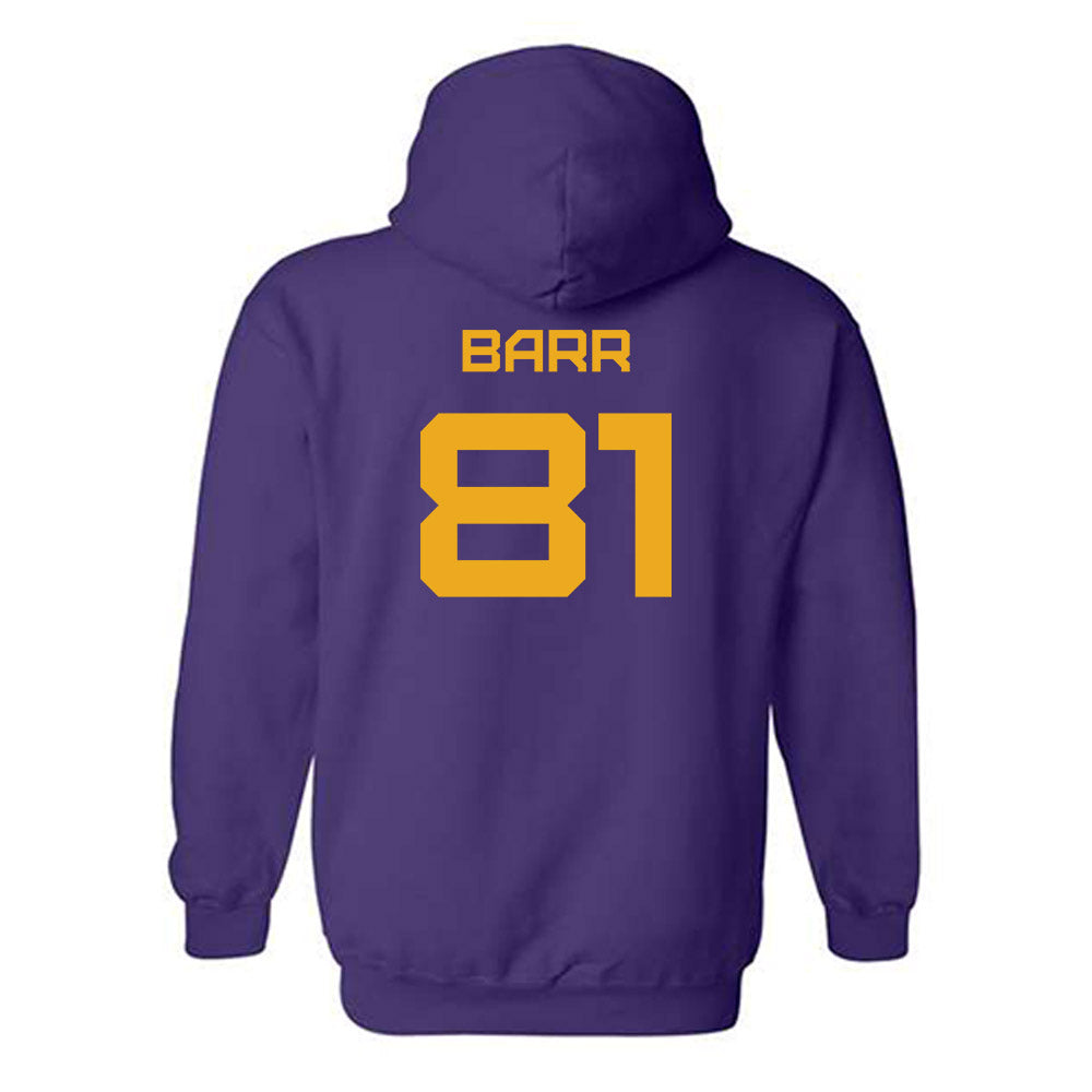 Albany - NCAA Football : Grant Barr - Classic Shersey Hooded Sweatshirt-1