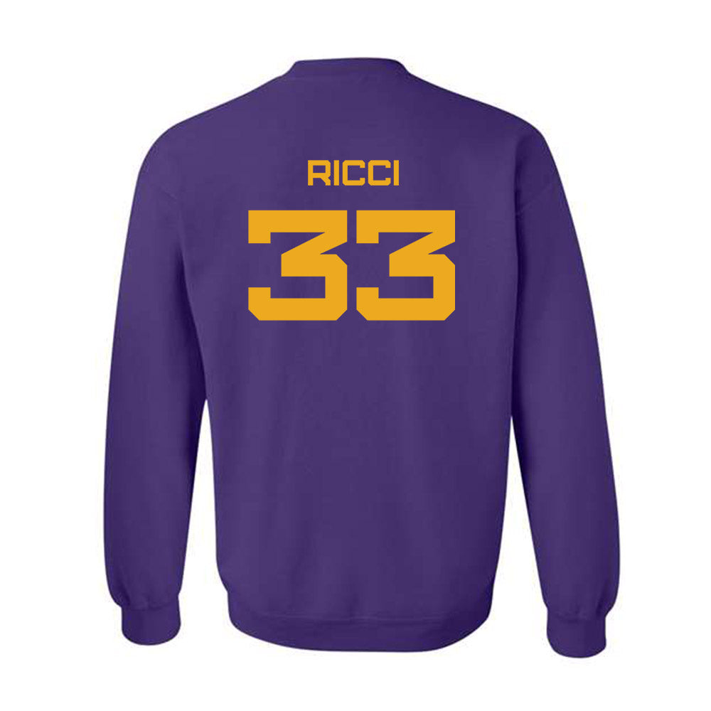Albany - NCAA Football : Leo Ricci - Classic Shersey Crewneck Sweatshirt-1