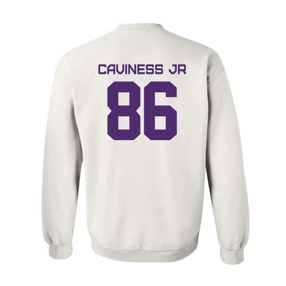 Albany - NCAA Football : Ashanti Caviness Jr - Classic Shersey Crewneck Sweatshirt-1