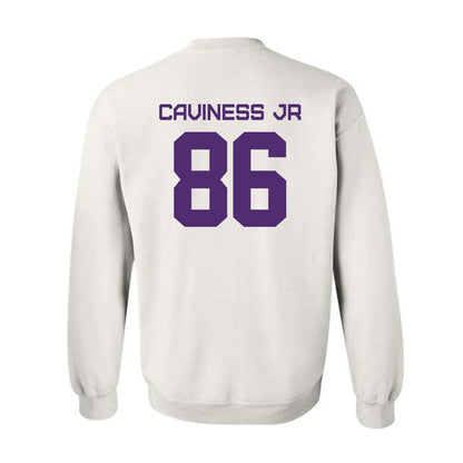 Albany - NCAA Football : Ashanti Caviness Jr - Classic Shersey Crewneck Sweatshirt-1