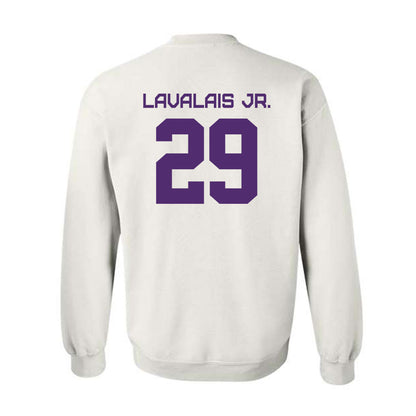 Albany - NCAA Football : Romero Lavalais Jr. - Classic Shersey Crewneck Sweatshirt-1