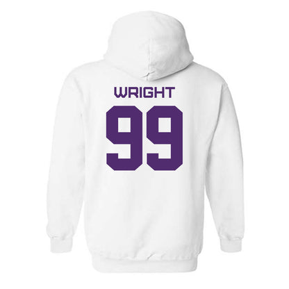 Albany - NCAA Football : Kion Wright - Classic Shersey Hooded Sweatshirt-1
