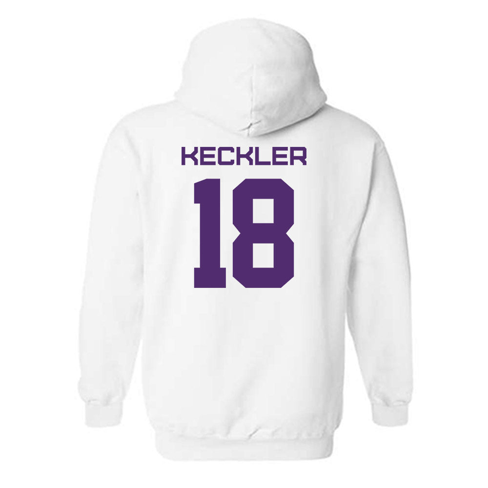 Albany - NCAA Football : Kyle Keckler - Classic Shersey Hooded Sweatshirt-1