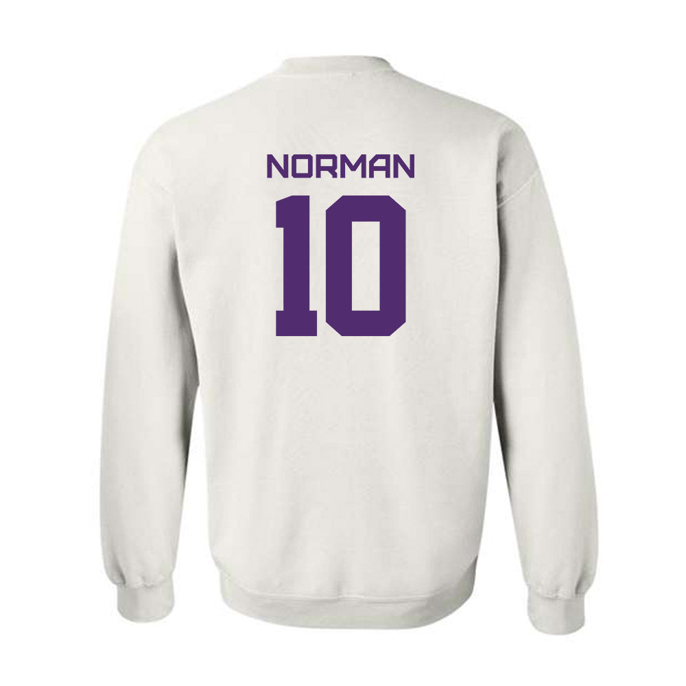 Albany - NCAA Football : BJ norman - Classic Shersey Crewneck Sweatshirt-1
