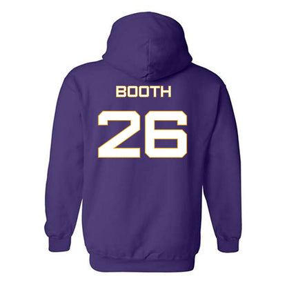 Albany - NCAA Men's Lacrosse : Bennett Booth - Classic Shersey Hooded Sweatshirt-1