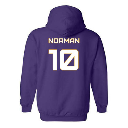 Albany - NCAA Football : BJ norman - Classic Shersey Hooded Sweatshirt-1