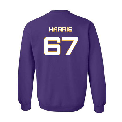Albany - NCAA Football : Emmitt Harris - Classic Shersey Crewneck Sweatshirt-1