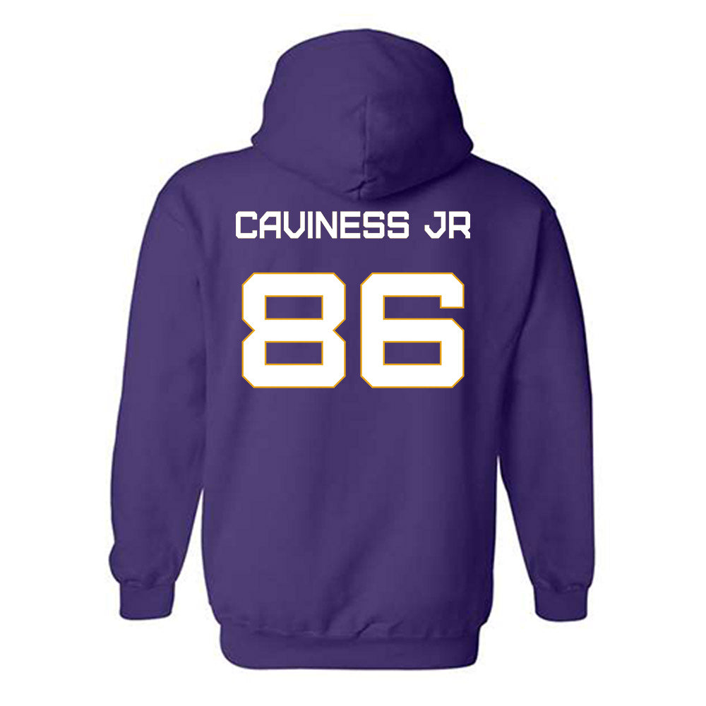 Albany - NCAA Football : Ashanti Caviness Jr - Classic Shersey Hooded Sweatshirt-1