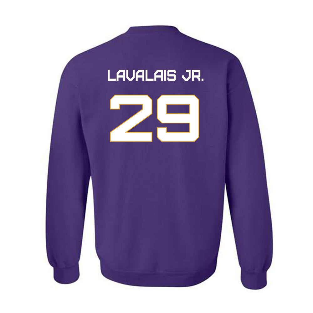 Albany - NCAA Football : Romero Lavalais Jr. - Classic Shersey Crewneck Sweatshirt-1