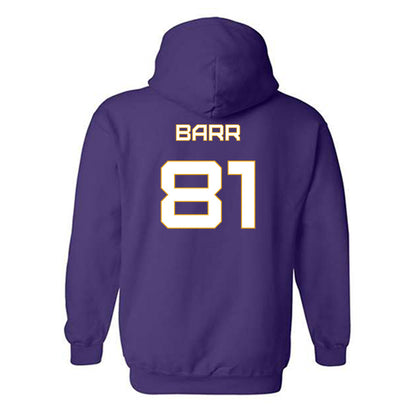 Albany - NCAA Football : Grant Barr - Classic Shersey Hooded Sweatshirt-1