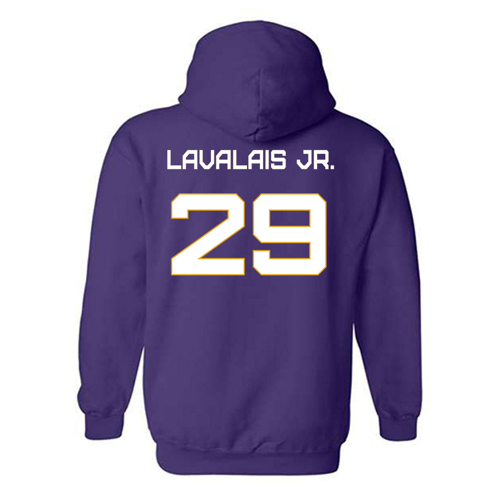 Albany - NCAA Football : Romero Lavalais Jr. - Classic Shersey Hooded Sweatshirt-1