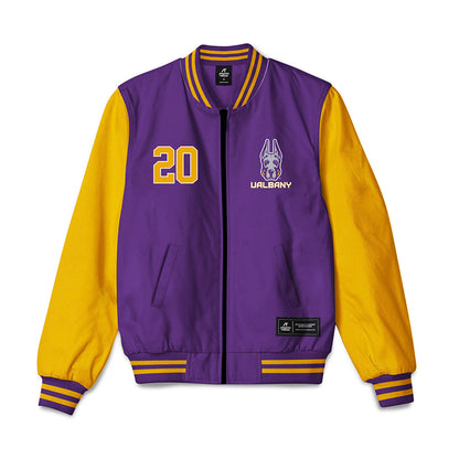 Albany - NCAA Women's Lacrosse : Quinn McCarthy - Bomber Jacket-0