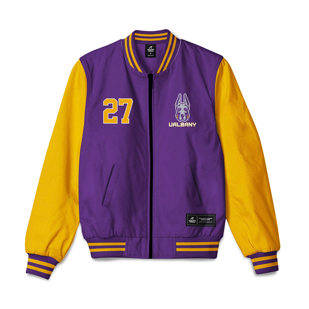 Albany - NCAA Football : Keon Kenner - Bomber Jacket-0