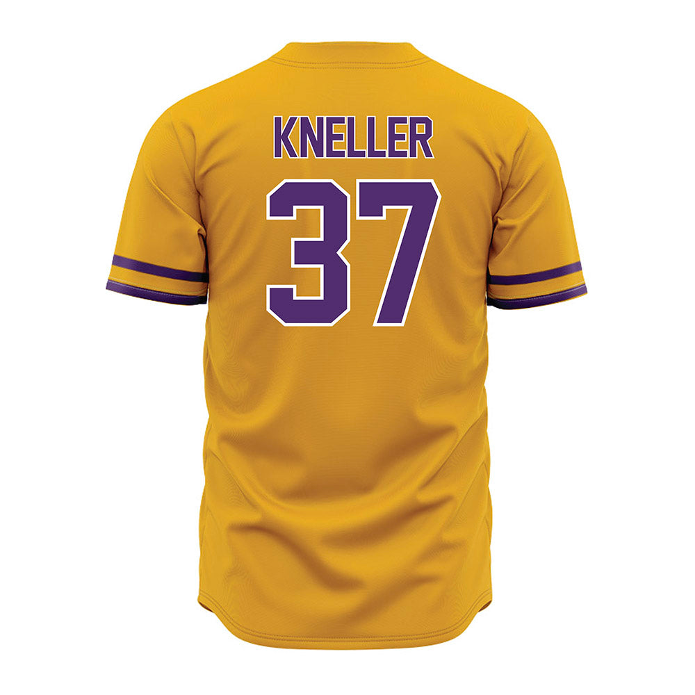 Albany - NCAA Baseball : Tyler Kneller - Gold Jersey
