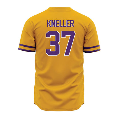 Albany - NCAA Baseball : Tyler Kneller - Gold Jersey