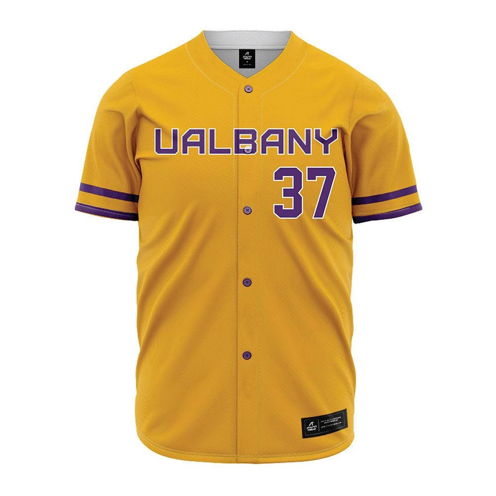 Albany - NCAA Baseball : Tyler Kneller - Gold Jersey