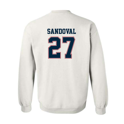 Wyoming - NCAA Football : Joaquin Sandoval - Classic Fashion Shersey Crewneck Sweatshirt