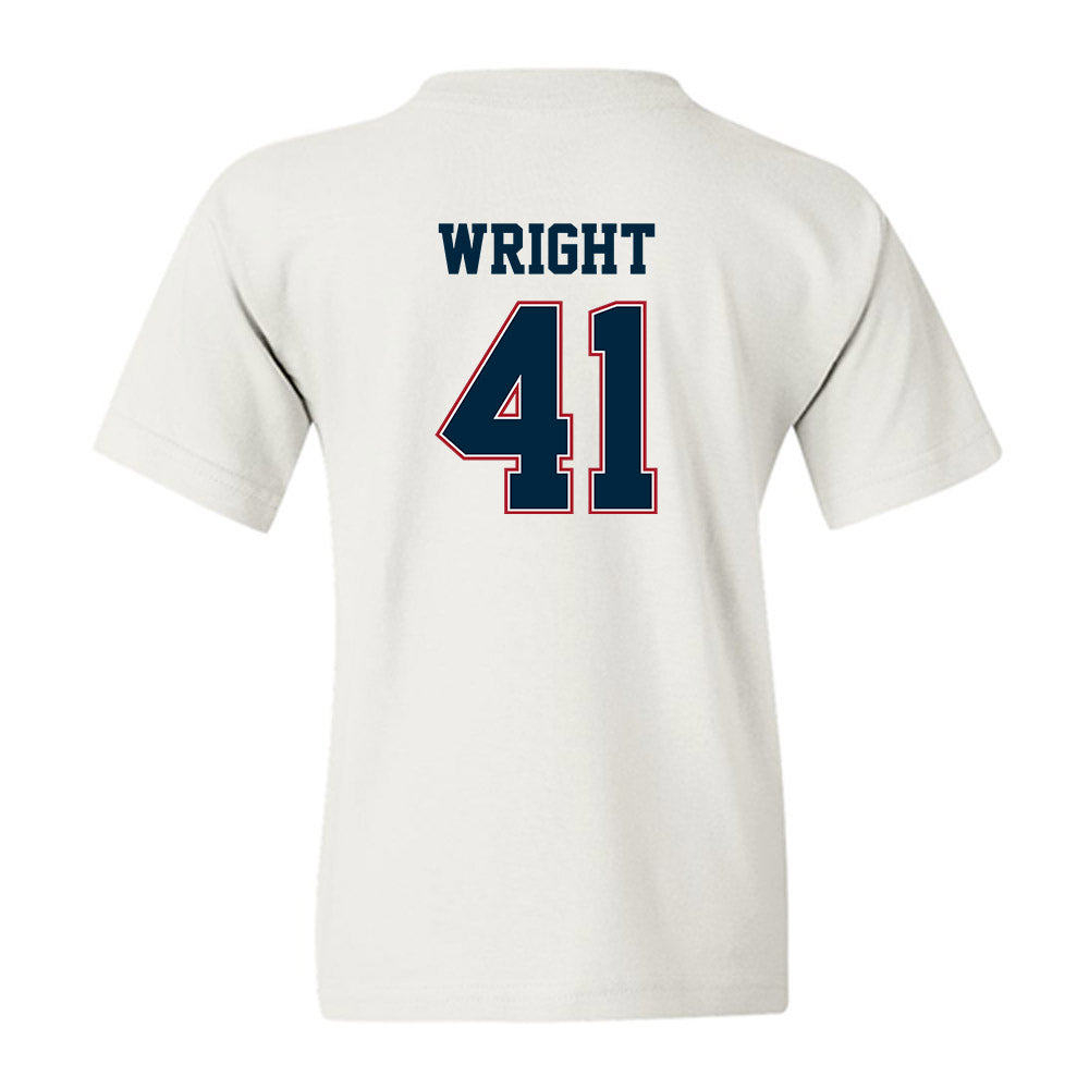 Wyoming - NCAA Football : Mason Wright - Classic Fashion Shersey Youth T-Shirt-1