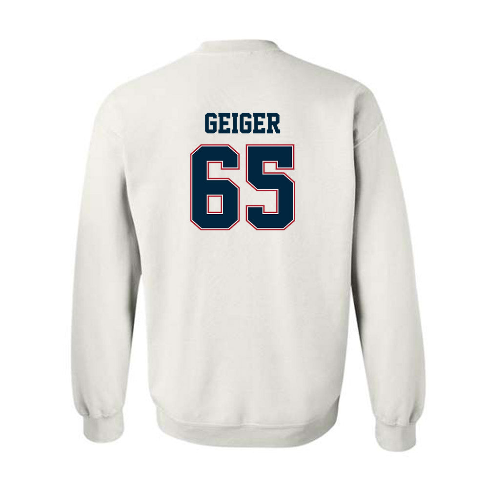 Wyoming - NCAA Football : Nathan Geiger - Classic Fashion Shersey Crewneck Sweatshirt