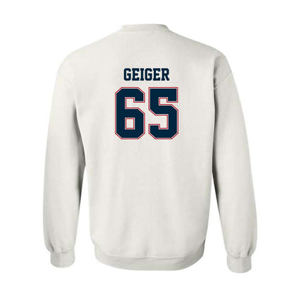 Wyoming - NCAA Football : Nathan Geiger - Classic Fashion Shersey Crewneck Sweatshirt