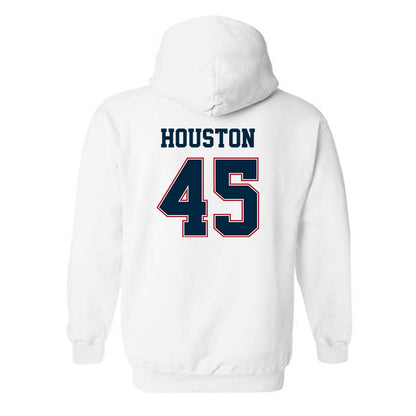 Wyoming - NCAA Football : Charlie Houston - Classic Fashion Shersey Hooded Sweatshirt-1