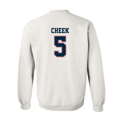 Wyoming - NCAA Football : Brooklyn Cheek - Classic Fashion Shersey Crewneck Sweatshirt-1