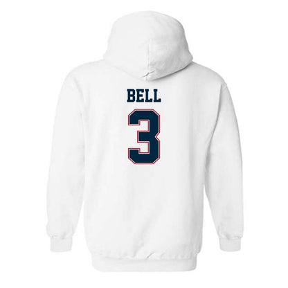 Wyoming - NCAA Football : Ian Bell - Classic Fashion Shersey Hooded Sweatshirt-1