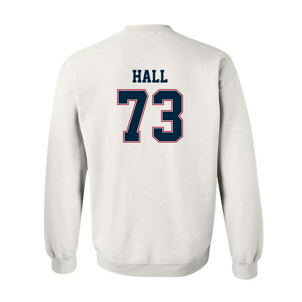 Wyoming - NCAA Football : Caleb Hall - Classic Fashion Shersey Crewneck Sweatshirt-1