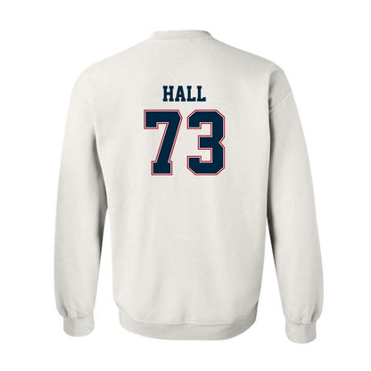 Wyoming - NCAA Football : Caleb Hall - Classic Fashion Shersey Crewneck Sweatshirt-1