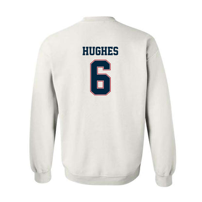 Wyoming - NCAA Football : Tyler Hughes - Classic Fashion Shersey Crewneck Sweatshirt-1