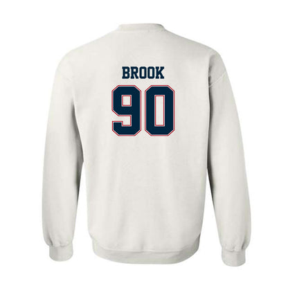 Wyoming - NCAA Football : Cade Brook - Classic Fashion Shersey Crewneck Sweatshirt-1