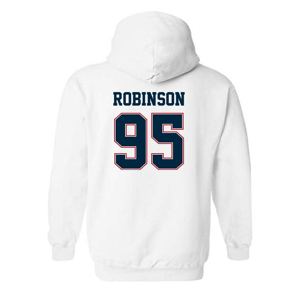 Wyoming - NCAA Football : Caleb Robinson - Classic Fashion Shersey Hooded Sweatshirt