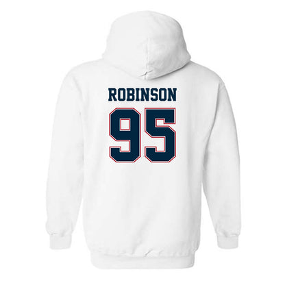 Wyoming - NCAA Football : Caleb Robinson - Classic Fashion Shersey Hooded Sweatshirt