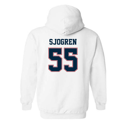 Wyoming - NCAA Football : Kevin Sjogren - Classic Fashion Shersey Hooded Sweatshirt