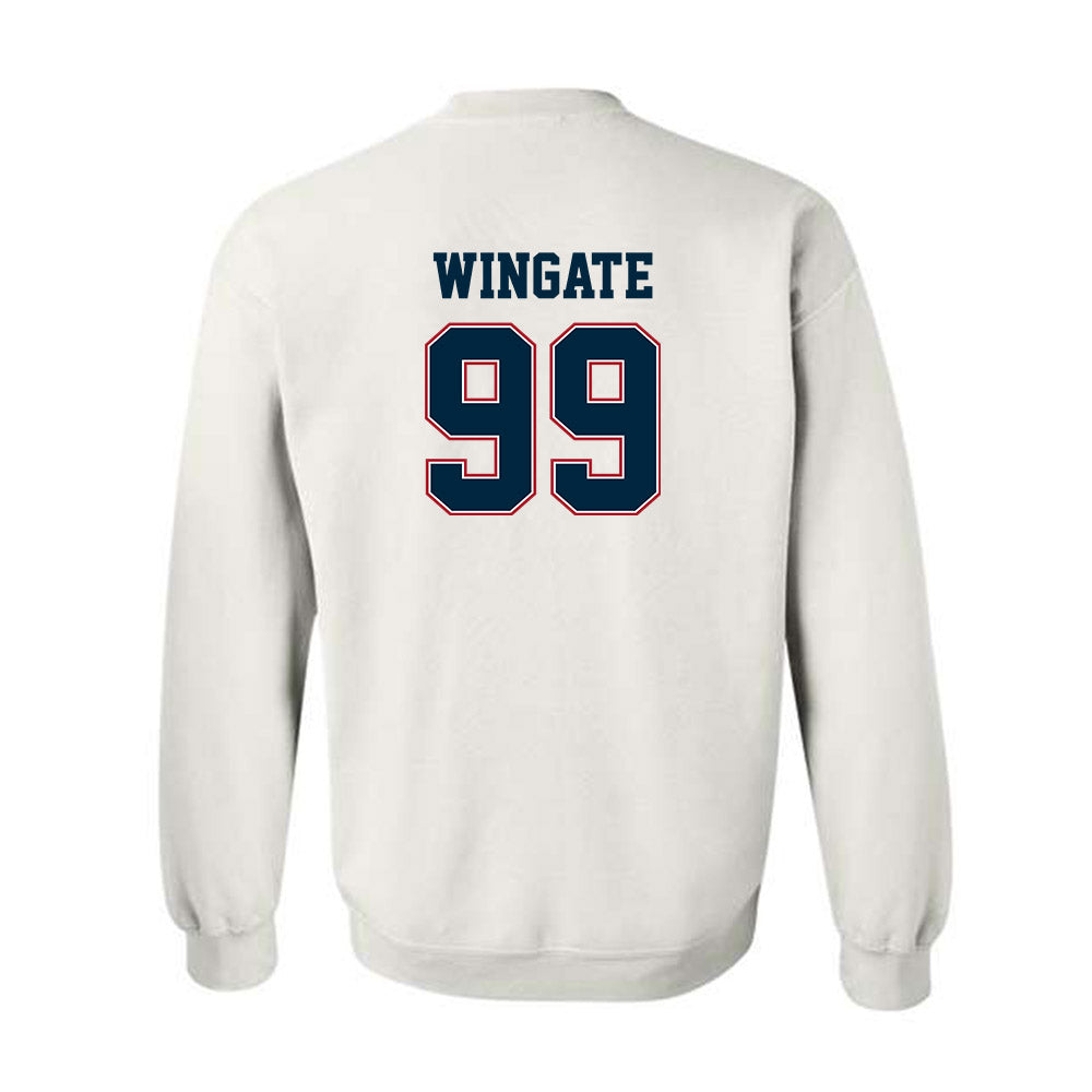 Wyoming - NCAA Football : Donnie Wingate - Classic Fashion Shersey Crewneck Sweatshirt-1