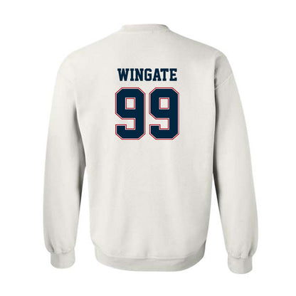 Wyoming - NCAA Football : Donnie Wingate - Classic Fashion Shersey Crewneck Sweatshirt-1