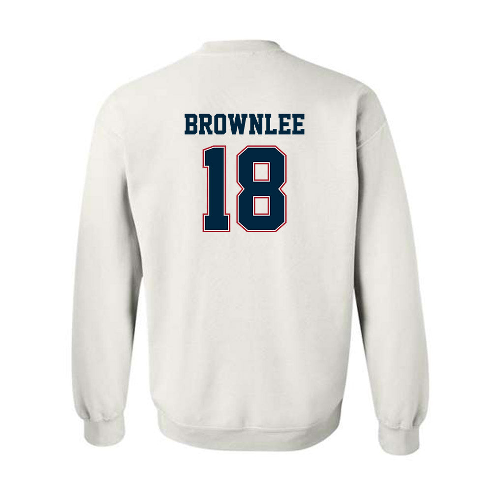 Wyoming - NCAA Football : Da'Marion Brownlee - Classic Fashion Shersey Crewneck Sweatshirt-1