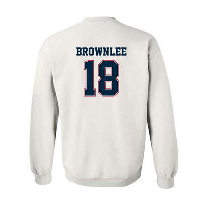 Wyoming - NCAA Football : Da'Marion Brownlee - Classic Fashion Shersey Crewneck Sweatshirt-1