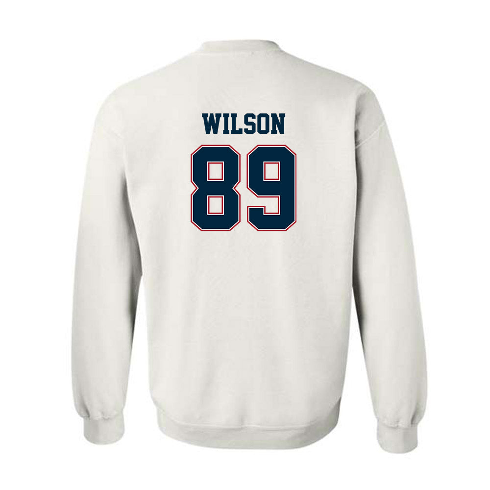 Wyoming - NCAA Football : Jake Wilson - Classic Fashion Shersey Crewneck Sweatshirt-1