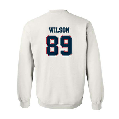 Wyoming - NCAA Football : Jake Wilson - Classic Fashion Shersey Crewneck Sweatshirt-1