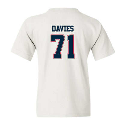 Wyoming - NCAA Football : Jake Davies - Classic Fashion Shersey Youth T-Shirt