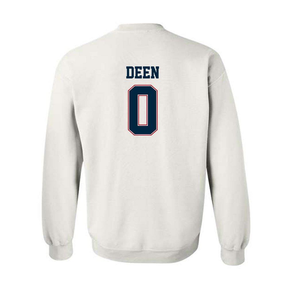 Wyoming - NCAA Football : Tyson Deen - Classic Fashion Shersey Crewneck Sweatshirt-1